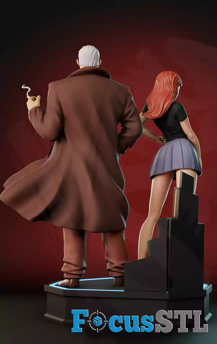 James Gordon & Barbara Batgirl STL Files