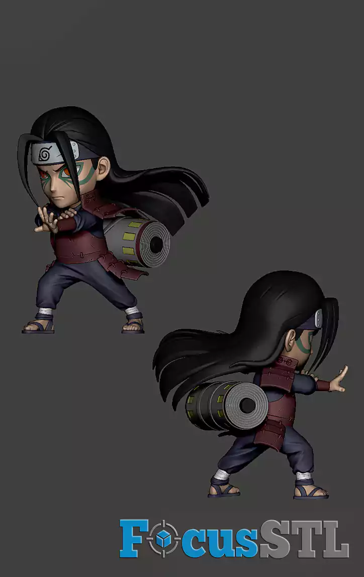 Hashirama Chibi Diorama STL Files