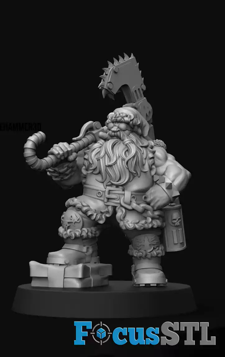 Santa Squatus & Gobla STL Files