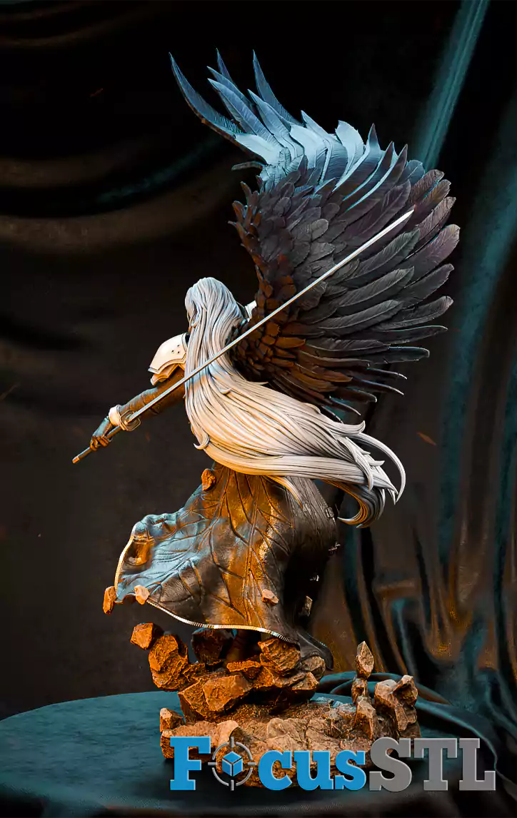 Sephiroth Pose STL Files