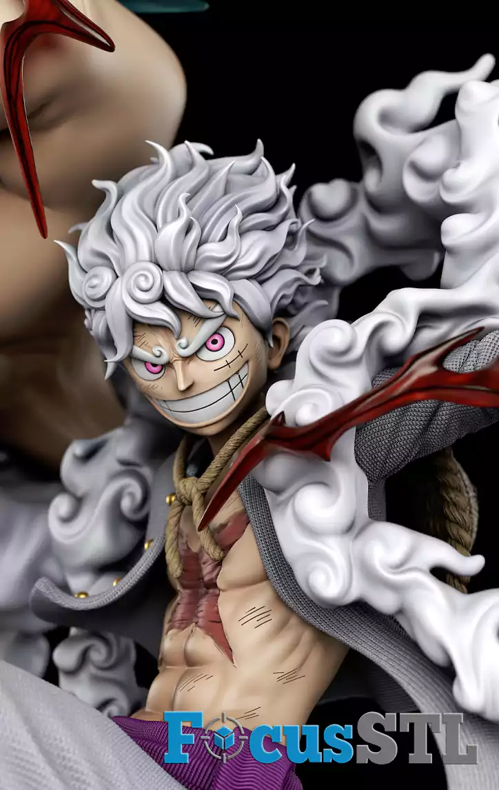 Monkey D. Luffy Pirate Hero STL Files