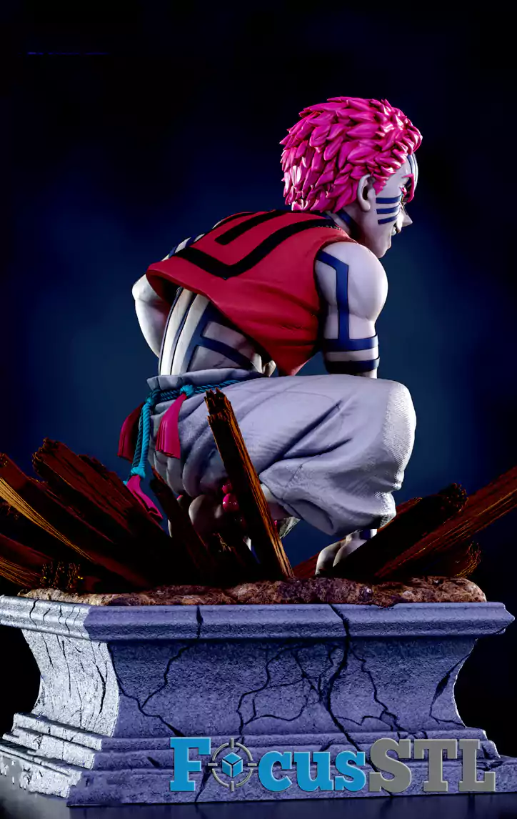 Akaza Battle Demon Slayer STL Files