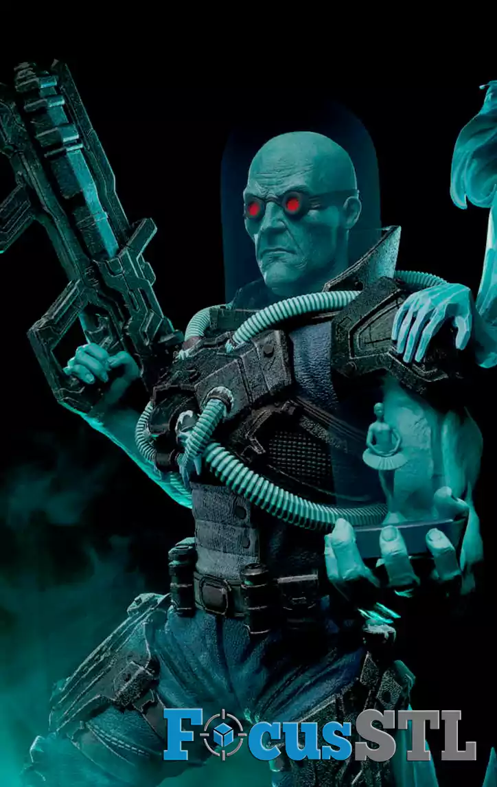 Mr Freeze Ice 1–6 Diorama STL Files