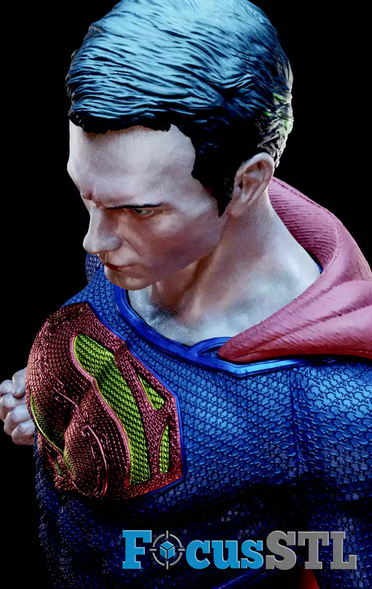 Superman Henry Cavill STL Files