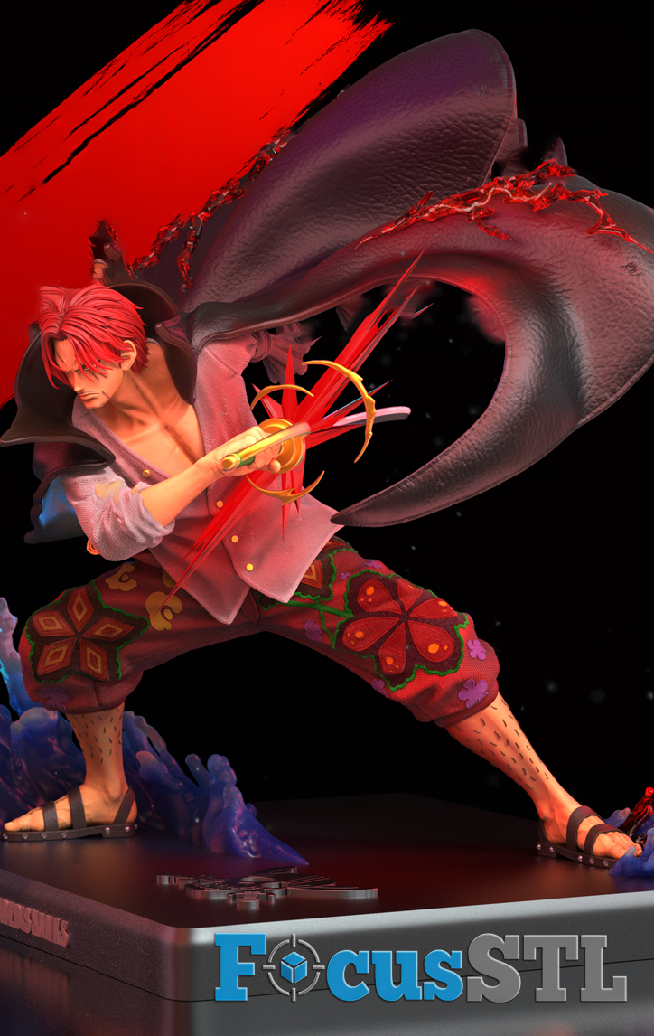 Red-Haired Shanks STL Files