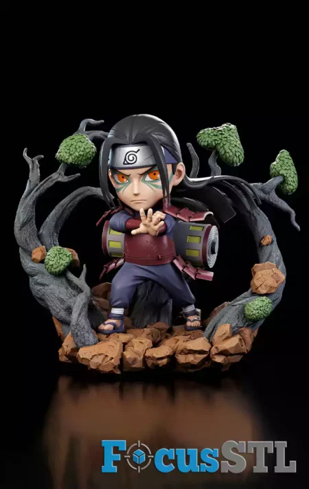 Hashirama Chibi Diorama STL Files