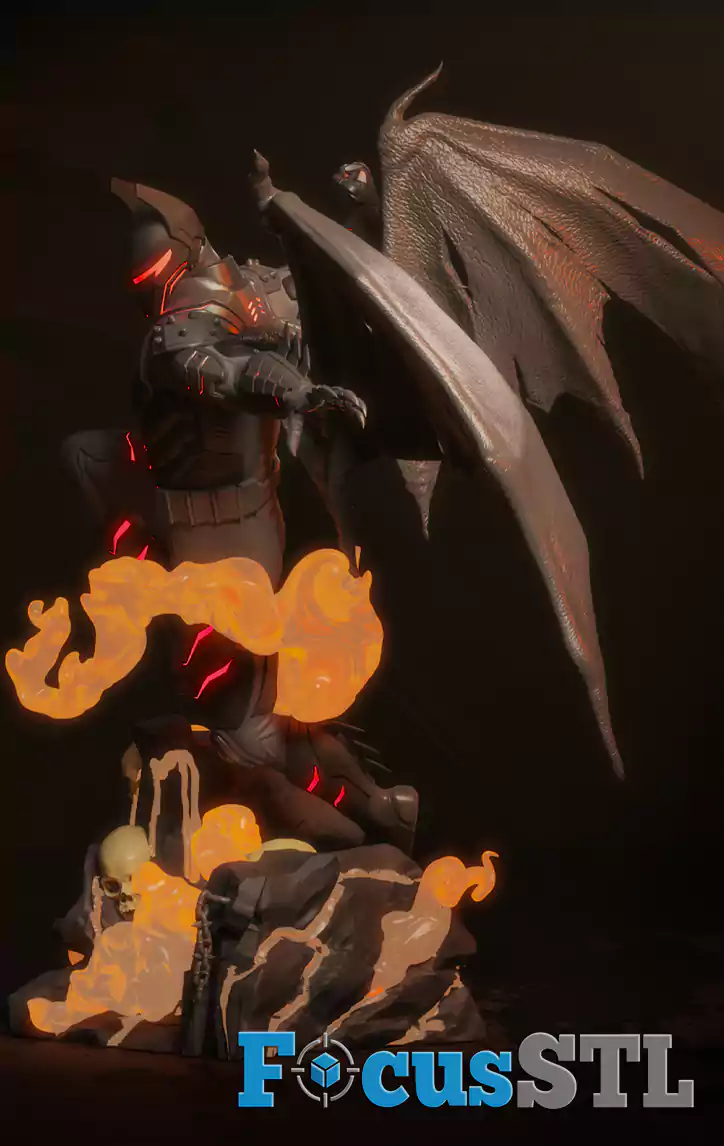 Hellbat Wing STL Files