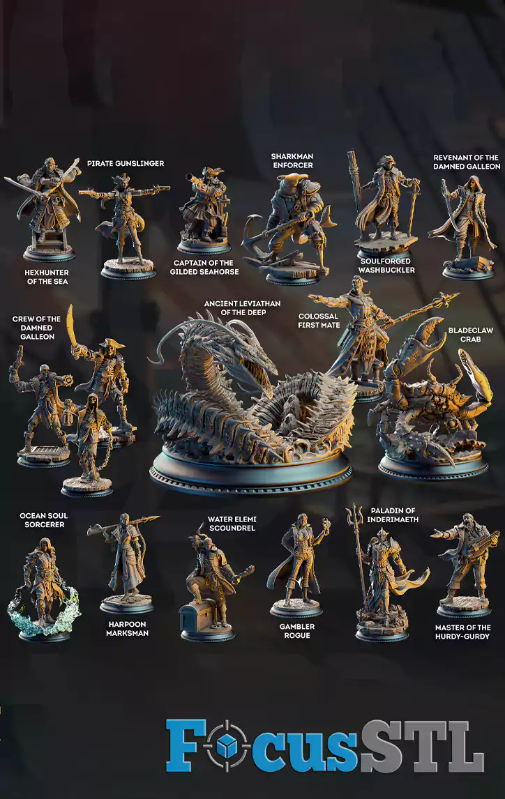 Blood on the Sails STL Files