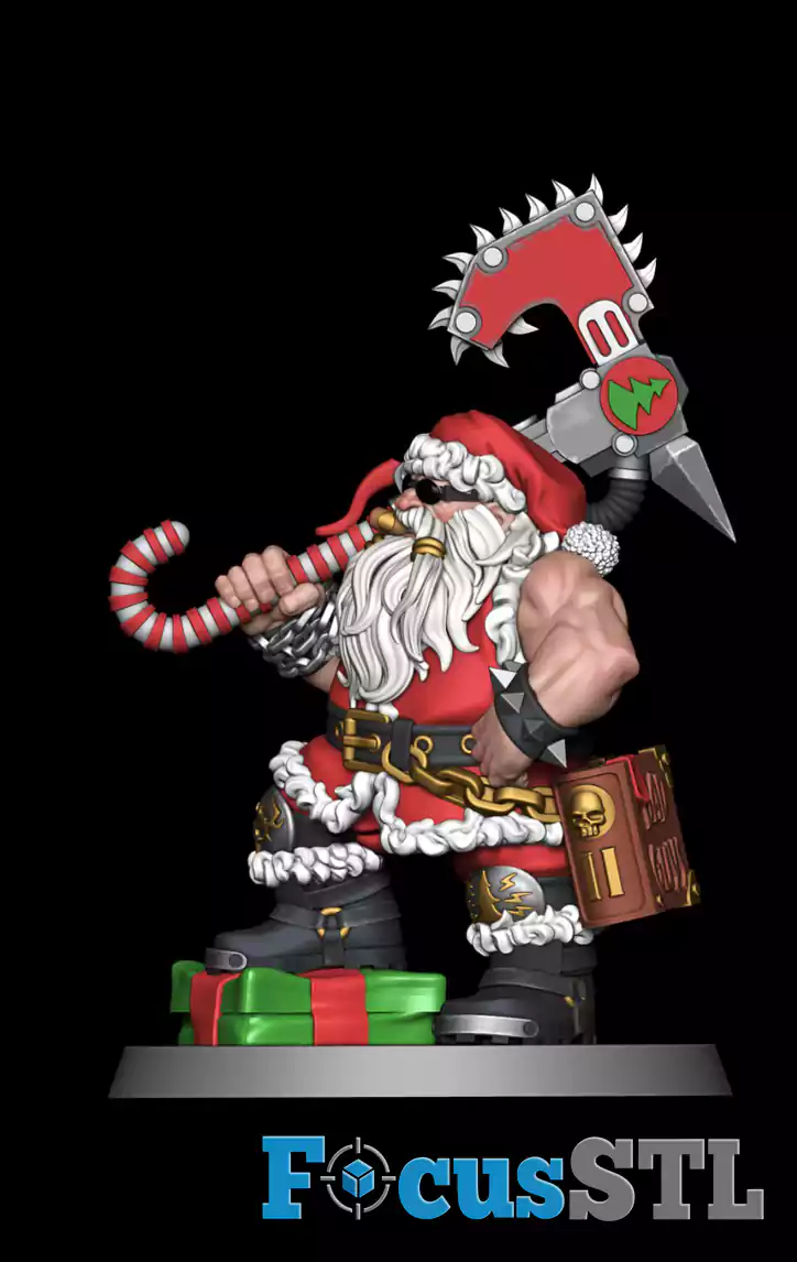 Santa Squatus & Gobla STL Files