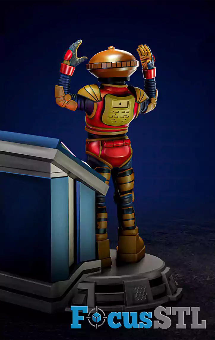 Alpha 5 Power Rangers STL and 3MF Files