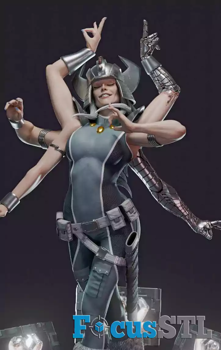 Spiral from X-Men STL Files