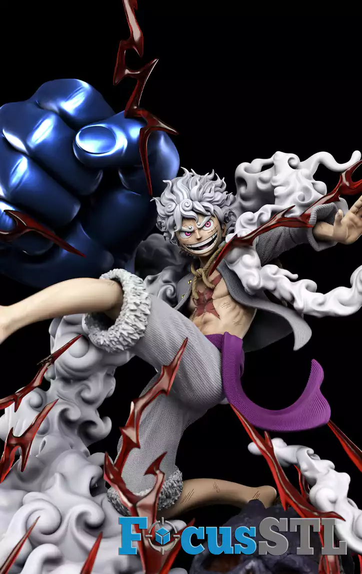 Monkey D. Luffy Pirate Hero STL Files