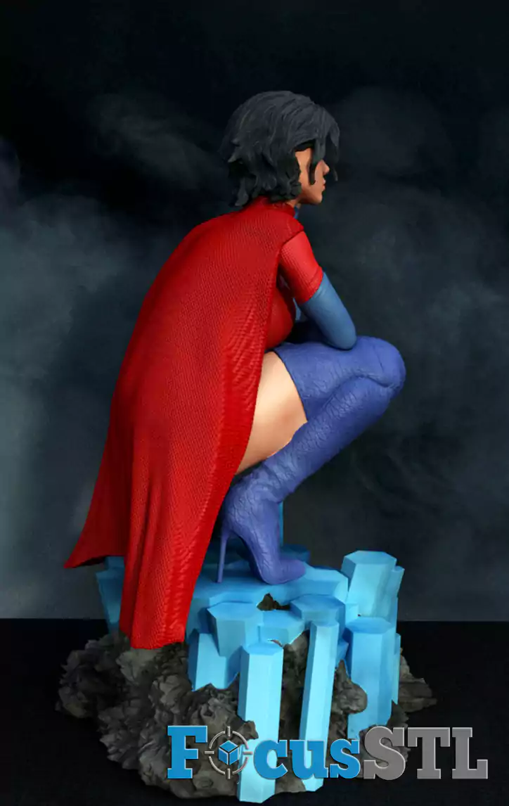 Sasha Calle Supergirl STL Files