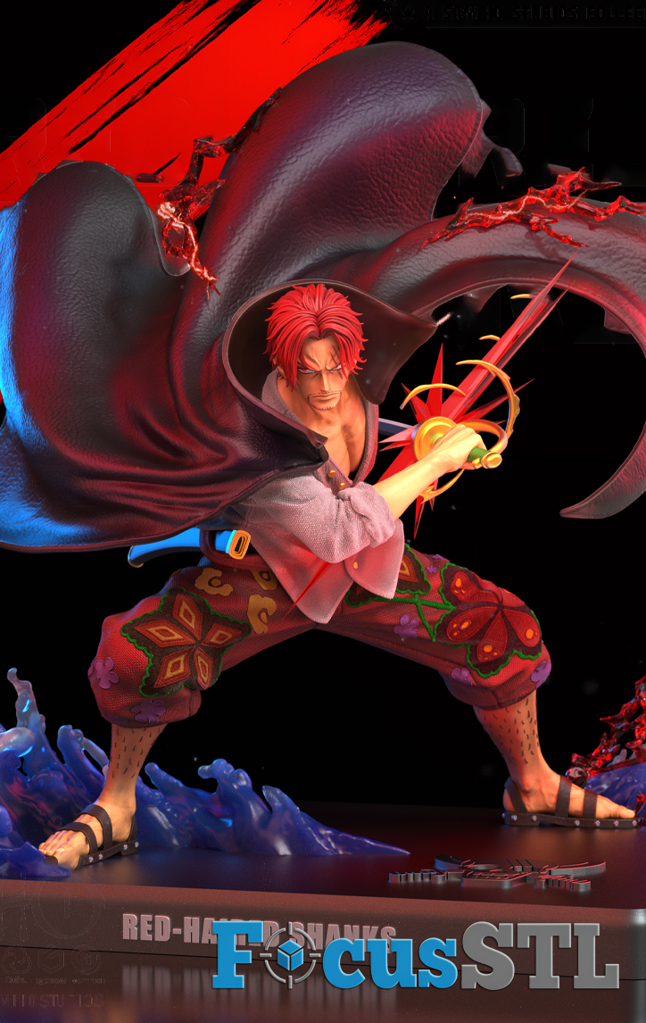 Red-Haired Shanks STL Files