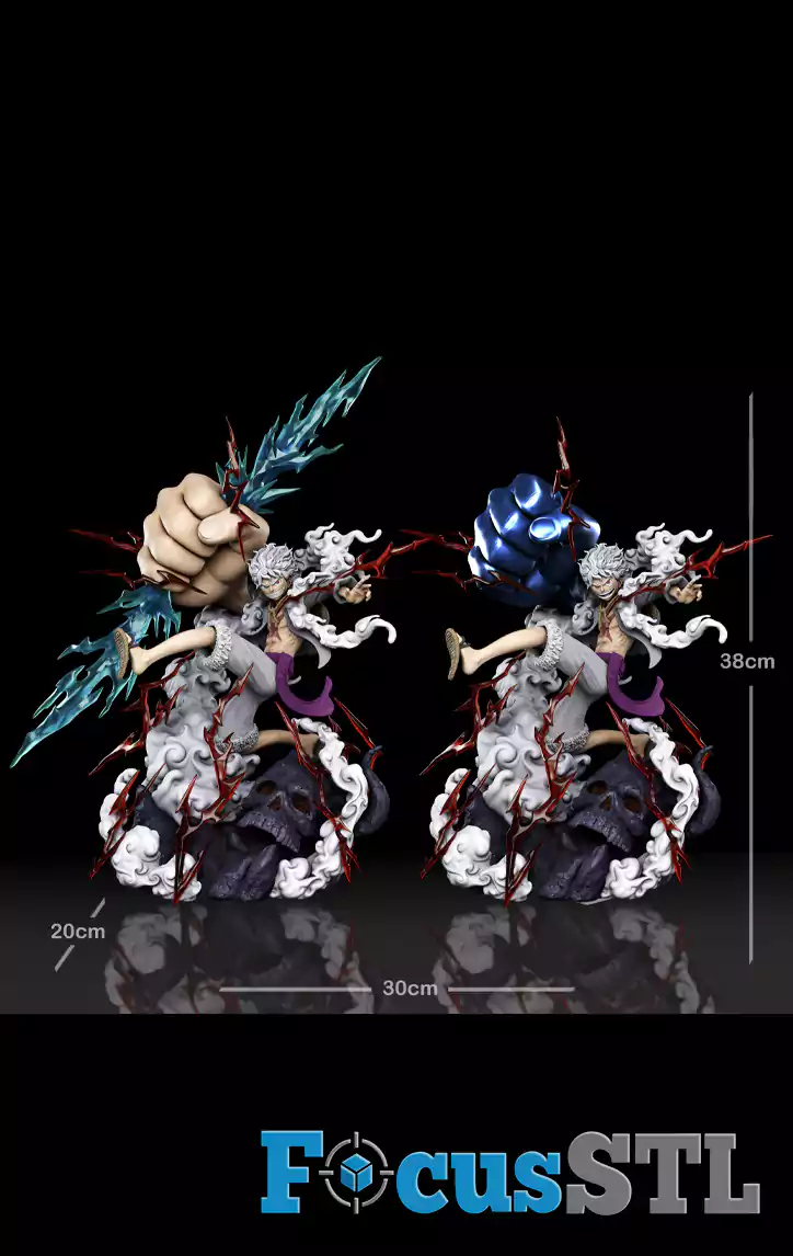 Monkey D. Luffy Pirate Hero STL Files