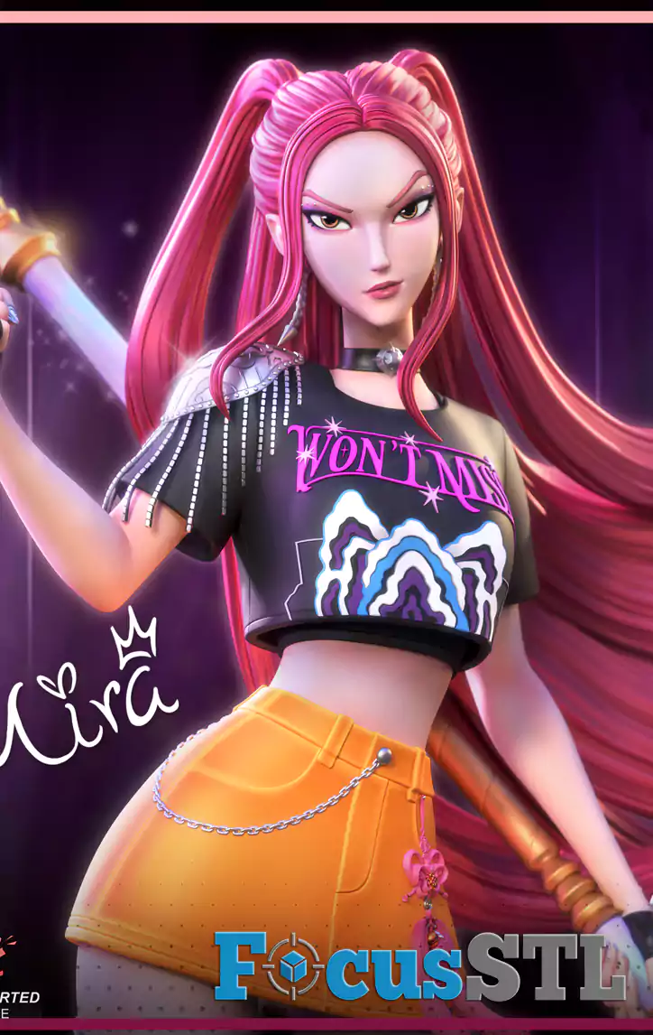 Mira K-Pop Demon Hunters STL Files