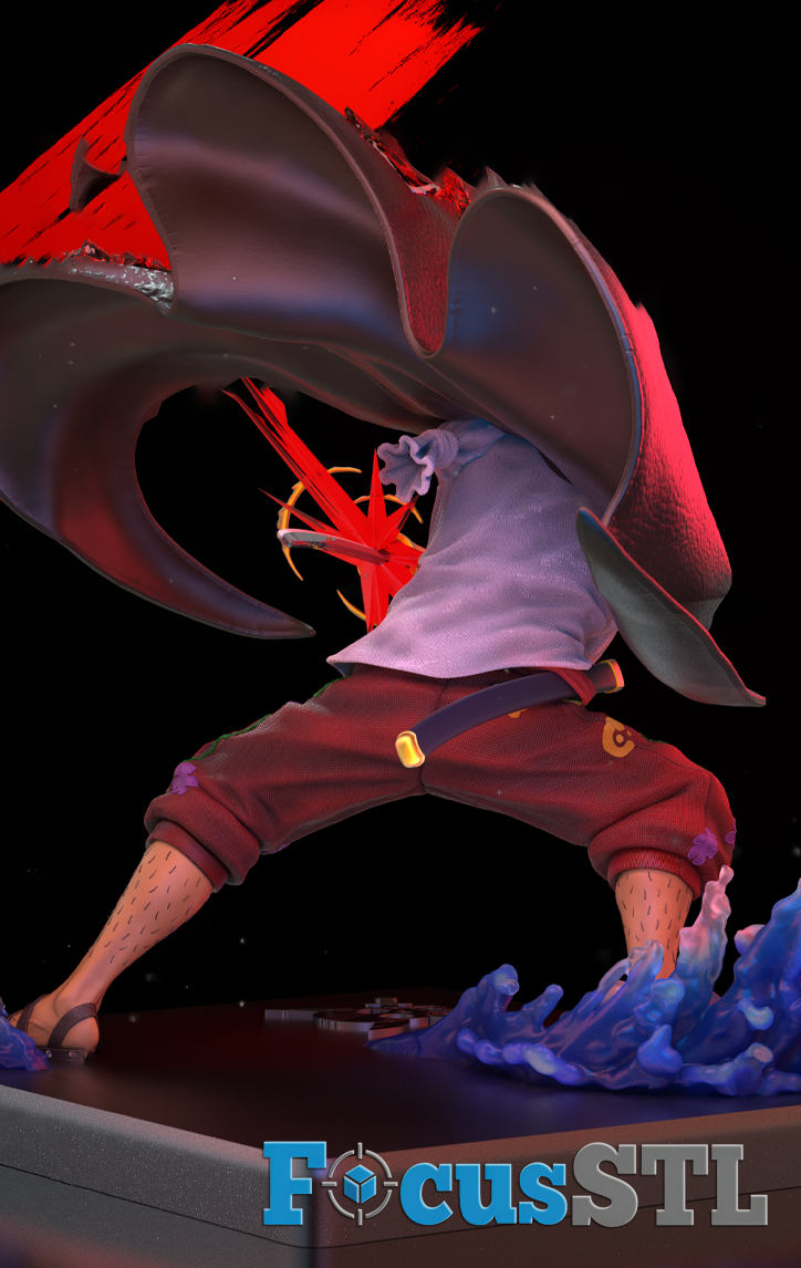 Red-Haired Shanks STL Files