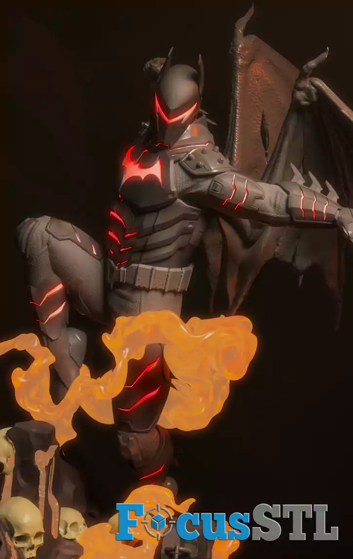 Hellbat Wing STL Files