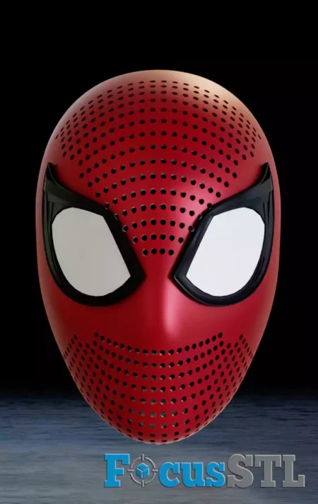 Spider-Man 4 Faceshell STL 3MF Files