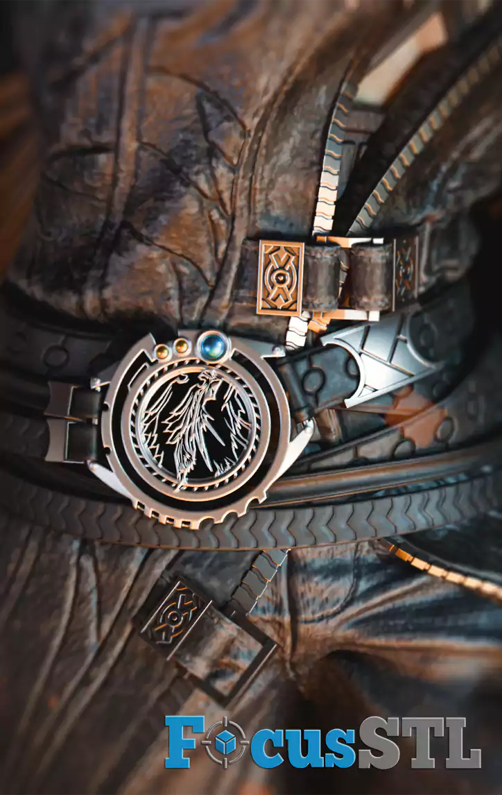 Sephiroth Pose STL Files