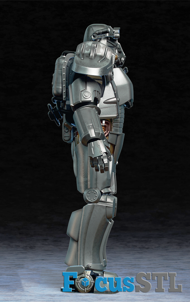 Fallout T-45 Armor STL 3D Print Files