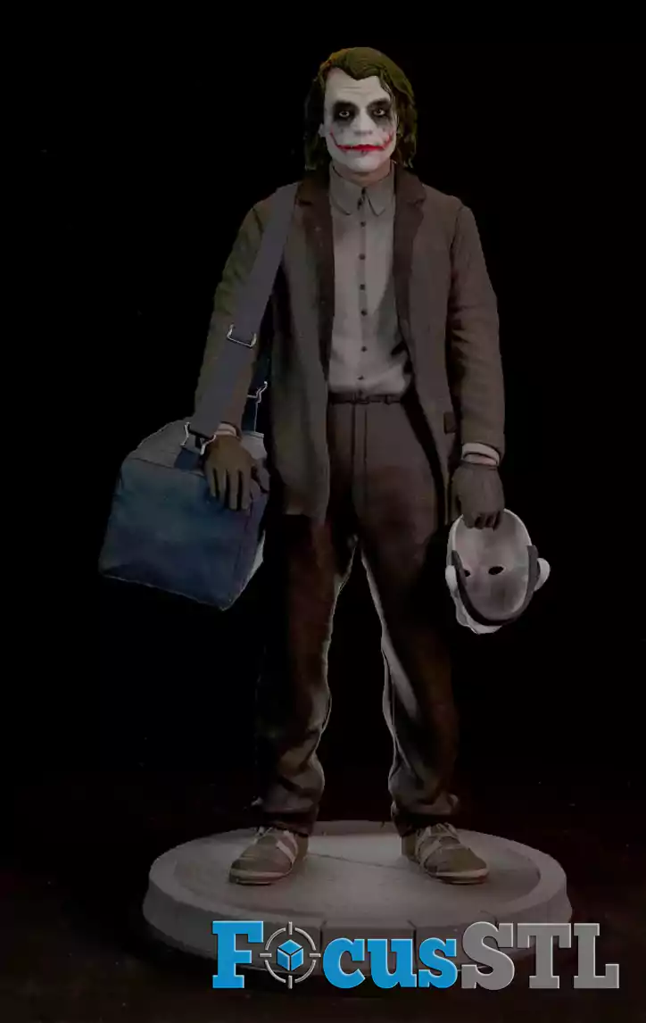 Joker Ledger Bank Robber Suit STL Files