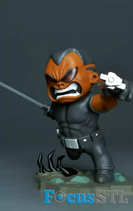 Mega Chibi Pack 160 Models STL & Lychee Files