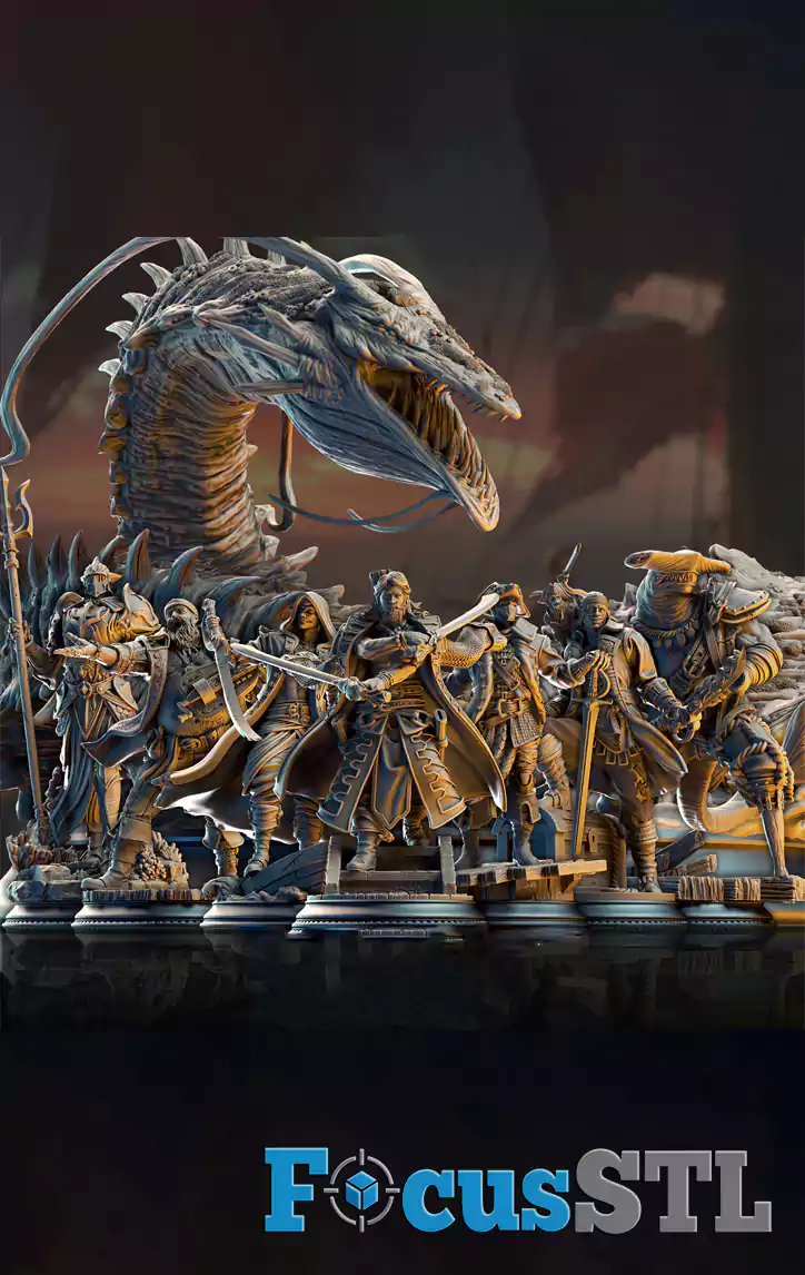 Blood on the Sails STL Files