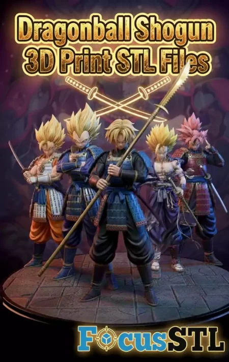 Dragonball Shogun 3D Model STL Files