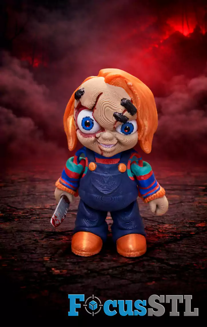 22 Flexi Horror Mini Figures | Articulated STL & 3MF Files