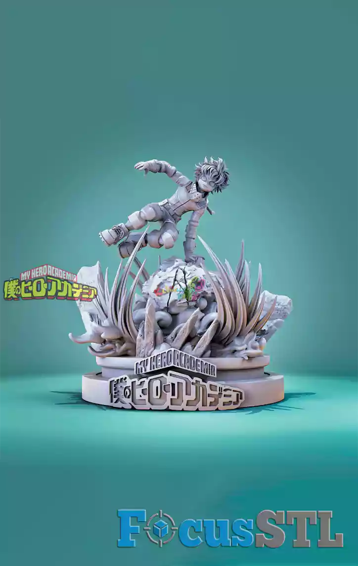 Midoriya Diorama STL 3D Print Files