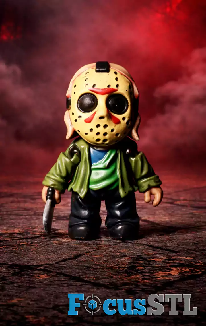 22 Flexi Horror Mini Figures | Articulated STL & 3MF Files