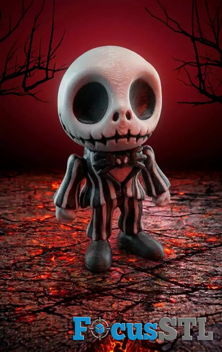 22 Flexi Horror Mini Figures | Articulated STL & 3MF Files