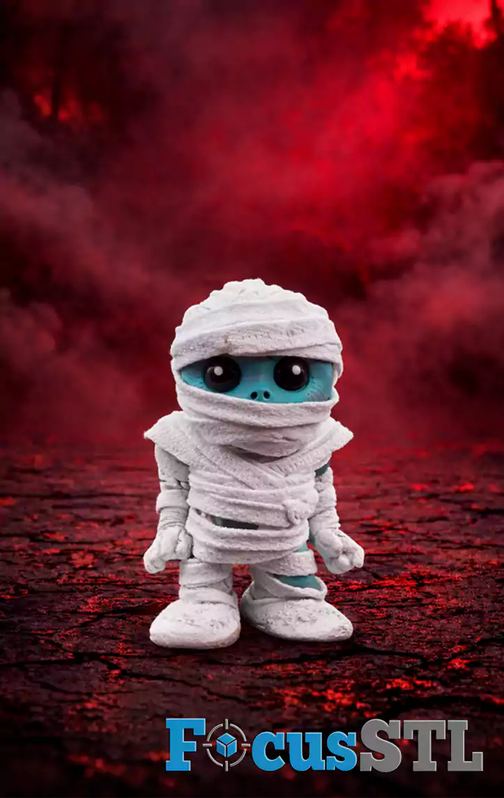 22 Flexi Horror Mini Figures | Articulated STL & 3MF Files