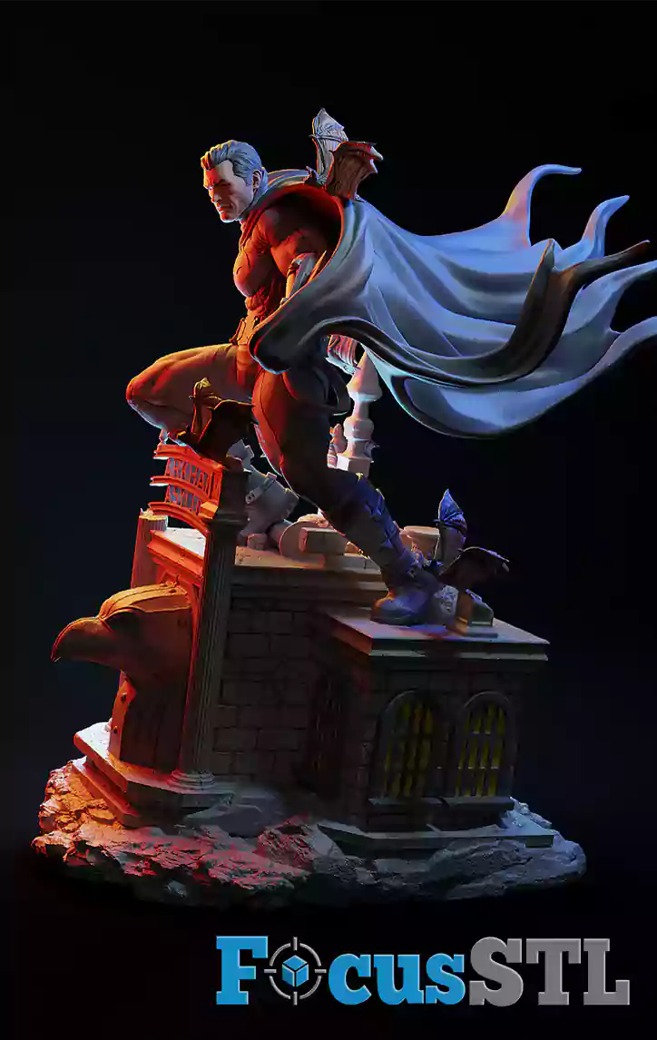 Batman Jump STL 3D Print Files