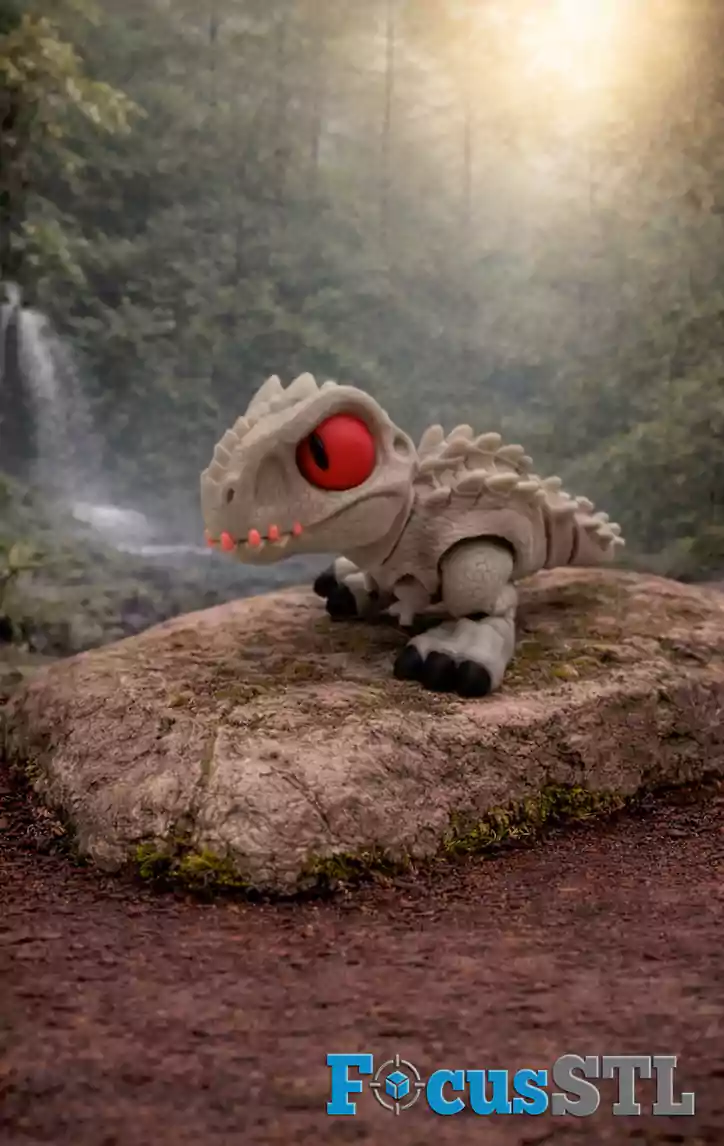 46 Dinosaur 3D Print STL Files Bundle – Flexi & Articulated Dino Models (STL & 3MF)