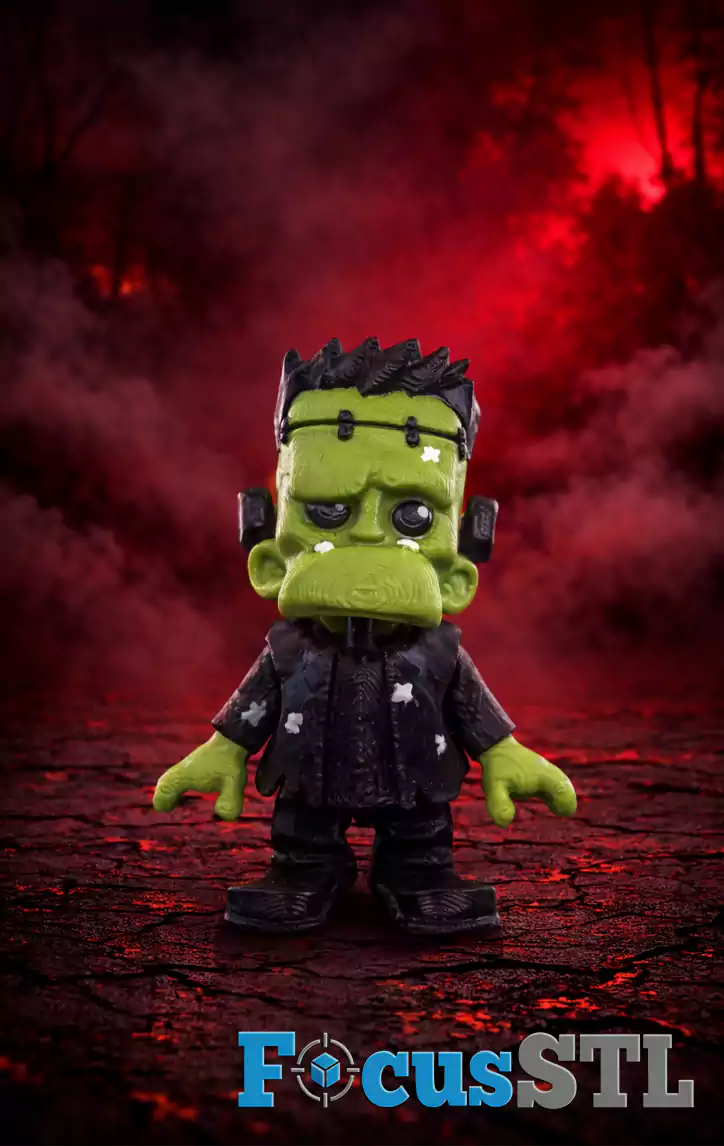 22 Flexi Horror Mini Figures | Articulated STL & 3MF Files