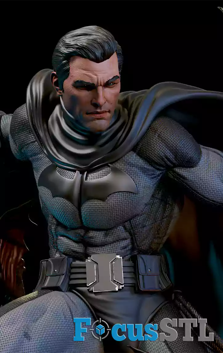 Batman Jump STL 3D Print Files