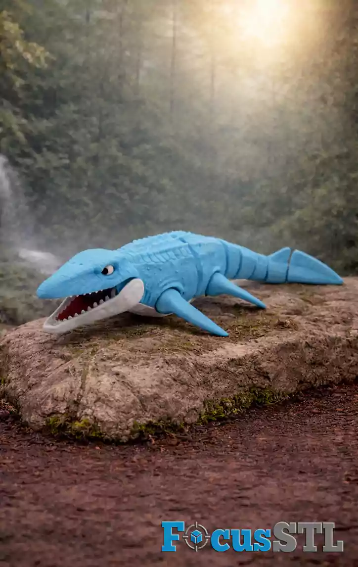 46 Dinosaur 3D Print STL Files Bundle – Flexi & Articulated Dino Models (STL & 3MF)