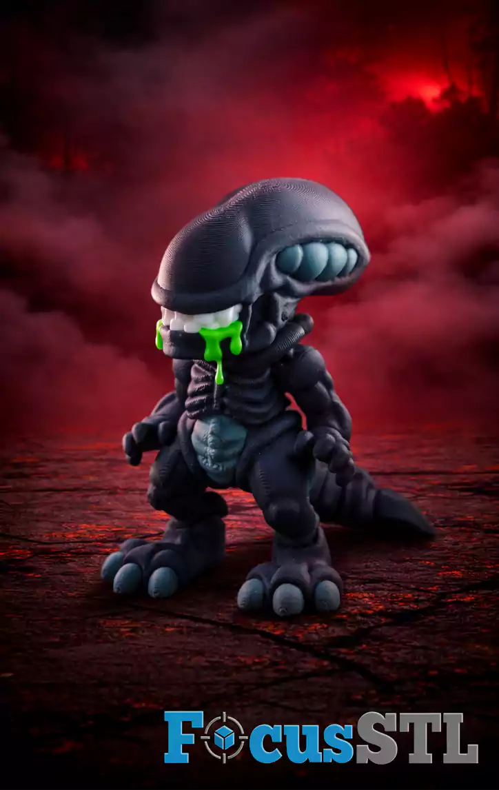 22 Flexi Horror Mini Figures | Articulated STL & 3MF Files