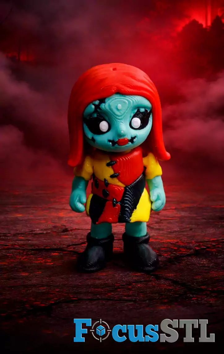 22 Flexi Horror Mini Figures | Articulated STL & 3MF Files